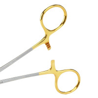 Mayo Hegar Needle Holders, Tungsten Carbide Insert Jaws Left Hand