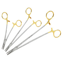 Mayo Hegar Needle Holders, Tungsten Carbide Insert Jaws Left Hand