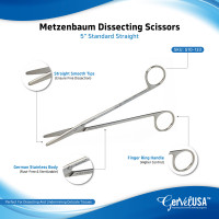 Metzenbaum Dissecting Scissors - Standard Straight