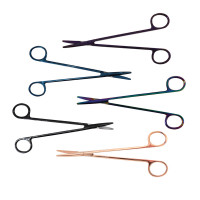 Metzenbaum Scissors 7" Curved, Color Coated