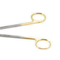 Metzenbaum Scissors Tungsten Carbide Insert Blades - Left Hand