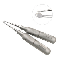 Molt Bone Curette Serrated Mini Handle