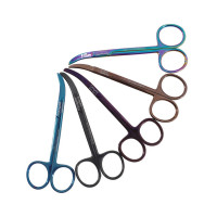 Northbent/Shortbent Stitch Scissors 4 1/2", Color Coated