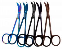 Northbent/Shortbent Stitch Scissors 4 1/2", Color Coated