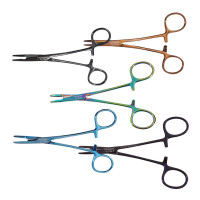 Olsen Hegar Needle Holder Scissors Combination - Tungsten Carbide 5 1/2 inch Color Coated