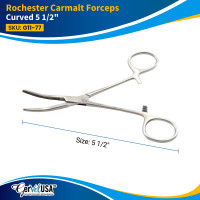 Rochester Carmalt Forceps Curved
