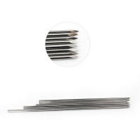 Single Trocar Round Steinmann Pin 4 inch Set of 2