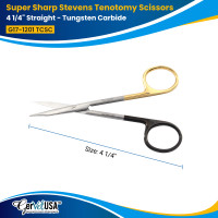 Super Sharp Stevens Tenotomy Scissors - Tungsten Carbide