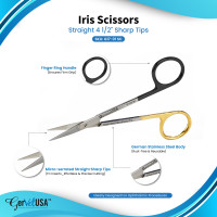 Super Sharp Iris Scissors - Tungsten Carbide