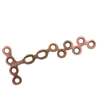 T Non Locking Mini Plates 2.0mm Screws - Rose Gold