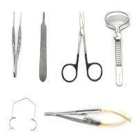 Standard Eye Pack Veterinary with Tungsten Carbide Castroviejo