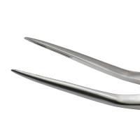 Equine Dental Root Fragment Forceps - Delicate 45°