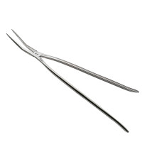 Equine Dental Root Fragment Forceps - Delicate 45°