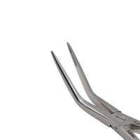 Equine Dental Root Fragment Forceps - Delicate 45°