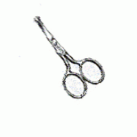 Ear And Nose Scissors Straight 4"