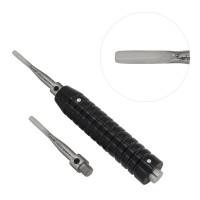 Equine Dental Elevator Tip 5mm - 3” Straight