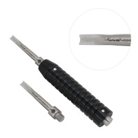 Equine Dental Elevator Tip 7mm - 3” Curved