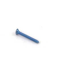 Cortex Bone Screw 1.5mm Length 26mm Self-Tapping Hex Head Titanium