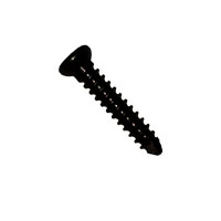 Cortex Bone Screw 2.4mm Self-Tapping 16mm Length Hex Head - Titanium