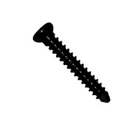 Cortex Bone Screw 2.4mm Self-Tapping 26mm Length Hex Head - Titanium