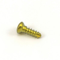 Cortex Bone Screw 3.5mm Length 12mm Self-Tapping Hex Head Titanium