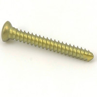 Cortex Bone Screw 3.5mm Length 30mm Self-Tapping Hex Head Titanium