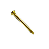 Cortex Bone Screw 2.4mm Length 26mm Self-Tapping Titanium, Cruciform