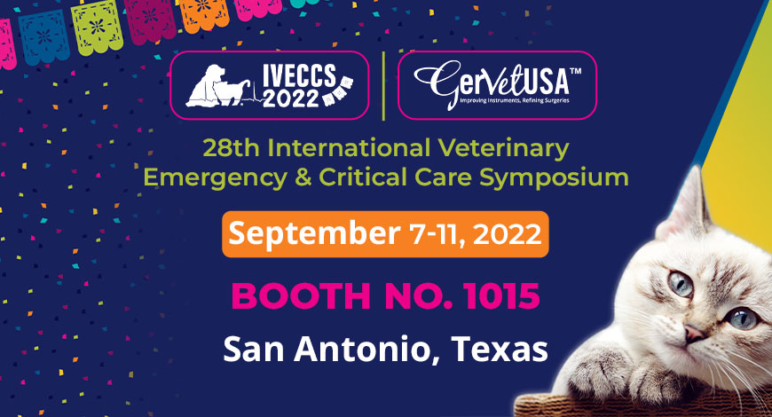 Time to Meet Us at IVECCS 2022" Veterinary Event