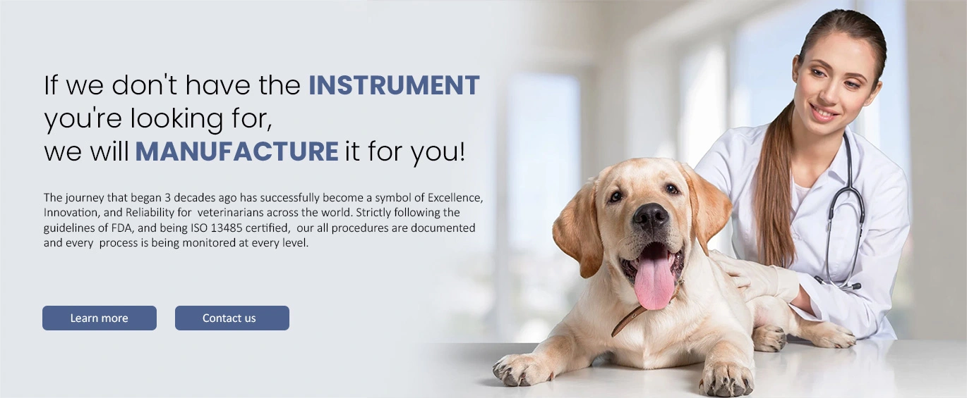 If we don't have the INSTRUMENT you're looking for, we will MANUFACTURE it for you!